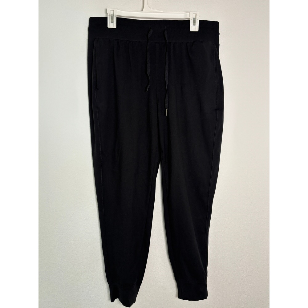 Avia Womens XL Black Activewear Joggers Drawstring Pockets Stretch Pants 16-18